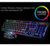 Kit Teclado + Raton Y Auriculares Gamer Iluminación Rgb Pc 2