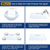 Protector De Mesa Pvc Transparente 6
