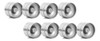 Kit X8 Botador Hidraulicos Vw Gol Polo Golf Iii Senda 1.6 8v 0