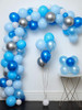 Pack De Globos Para Arco.organico 140 Piezas Modelo Ice Blue 1