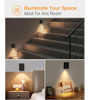 Luz Nocturna Led 24/7 Y Apliques De Pared Recargables: Senso 4