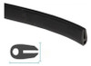 Coches Ventana Puerta Caucho Ribete Trim Sello Impermeable U 2
