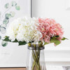 Flores Blancas Falsas Ramos De Flores De Hortensia De Seda A 1