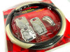 Cubre Volante Pomo Palanca Cambio Kit Tuning Auto Gris K520 5