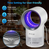 Fruit Fly Trap Fvoai Indoor Bug Zapper Com Sucção E Temporiz 3