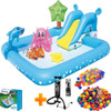 Pileta Pelotero Inflable Centro Juego Tobogan Nemo + Pelotas 0