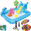 Pileta Pelotero Inflable Centro Juego Tobogan Nemo + Pelotas 0