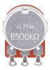 Potenciômetro Alpha Base Pequena Eixo Curto B500k 1