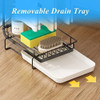 Escurridor Organizador De Esponjas Para Pileta Cocina Negro 4