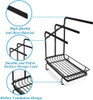 Escurridor Organizador De Esponjas Para Pileta Cocina Negro 6