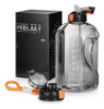 Botella Agua Termo 2 2 Litros Pajita Gimnasio Entrenamiento 0