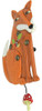 Allen Designs Foraging Fox Reloj De Pared De Péndulo Decorat 1