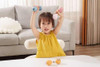 Maraca Doble Elefante Celeste Polarb Cadaques Kids 1