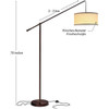 Brightech Hudson 2nd Gen  Lámpara De Pie Colgante  Classic E 4