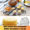 Rejilla Posa Torta Enfriadora Baño Repostería Cocina Cookies 1