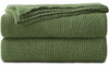 Manta De Punto De Cable De Algodón Verde Oliva De Longhui Pa 0 Manta De Punto De Cable De Algodón Verde Oliva De Longhui Pa 0