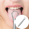Limpiador De Lengua En Acero Inoxidable Raspador Lingual Ax® 2