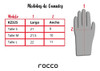 Guantes Dama Cuero Ovino Rocco - Kz325 - Talle M 2