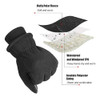 Guantes De Invierno -20 ° F Vellón Térmico Cálido Guante De 3