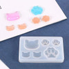 Molde De Silicona Gato Ideal Trabajos Con Resina 1