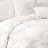Lush Decor Juego De Cama De 3 Piezas Con Edredón Con Volante 1