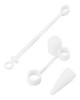 Tampa De Silicone Compatível Com Apple Pencil 2