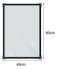 Tela De Aquário Capa Superior Anti Salto Malha De 60cmx45cm 1