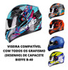 Viseira Fume Capacete Bieffe B40 Original B-40 1
