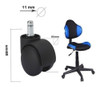 Rueda Para Silla Escritorio Pc X5 7