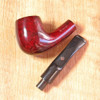 Pipa Spitfire Lorenzo Curva Billiard 9mm Red Madera Brezo 2