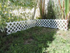 Cerco Plástico Jardin 2mts X 25cm De Alto Filtro Uv Aquaflex 5