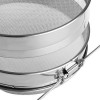 Nuevo Acero Inoxidable Apicultura Doble Honey Sieve Colador 3