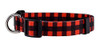Collar De Perro A Cuadros De Cachorro Nativo | Leñador Rojo 2