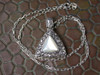 Luli Herm Cadena Y Colgante Plata 925 Nacar Grande Oferton 3