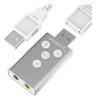 Adaptador Sonido Estéreo 3d Externo Sabrent Windows/mac 0