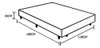Base De Cama Box Casal 138x188 Marrom Suede 2