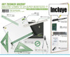 Tablero Completo 50x60 Dozent Técnico Dibujo 23 Articulos 2