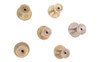 Tiradores De Bronce Para Muebles X 6 Con Tornillos Y Tuercas 2