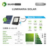Reflector + Panel Solar 60w 3900lm Control Remoto 6