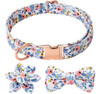 Collar De Perro Para Perra, Con Linda Flor Y Lazo Para Colla 0