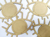 Ojo Turco Fibrofacil 13x10 Con 1 Perforación Decoración 3mm 1