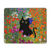 Alfombrilla Ratón Gato Negro Bonita Alfombrilla Mouse Anime 0