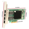 I / O Crest Sy-pex24045 Puerto Io Gigabit Ethernet Intel I35 4