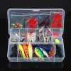 101pcs Caída Útil Pesca Señuelos Crankbaits Sábalos Trucha B 1
