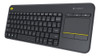 Teclado Logitech K400 Plus Tv  Pc Inalambrico Con Touchpad 2