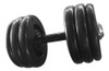 Dumbbell Injetado Pegada Emborrachada Academia Fitness 10kg 0