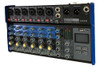 Consola Mixer Moon Mse8 Bluetooth Interfase 1