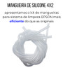Mangueira De Silicone P/ Bomba De Limpeza Impressoras Epson 1
