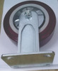 Rueda Base Fija Horquilla Reforzada 100 X 50 Mm 220kg Fmt 1