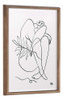 Kate Y Laurel Blake Summer Lines 5 Arte De Pared De Vidrio I 0